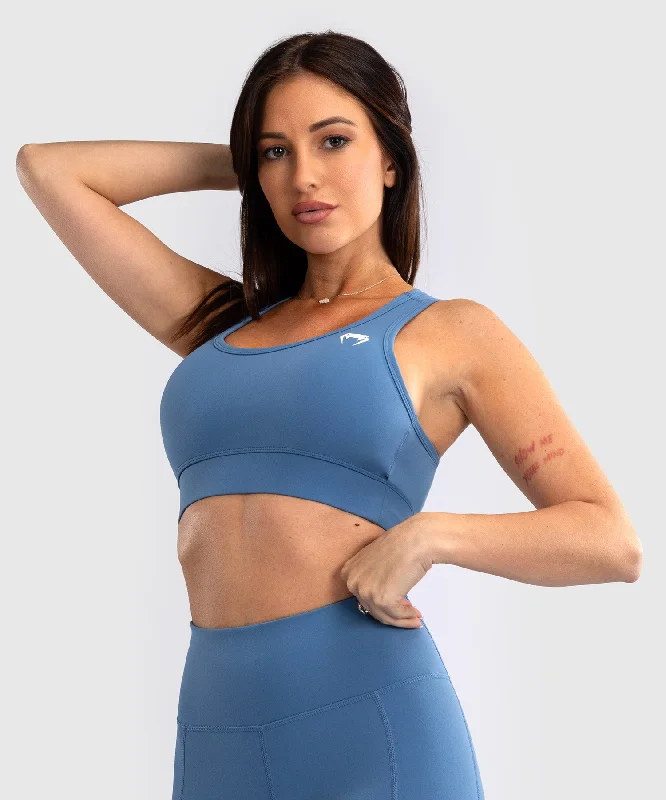 Organic Cotton T-ShirtsVenum Essential Women's Medium Impact Sports Bra - Storm Blue