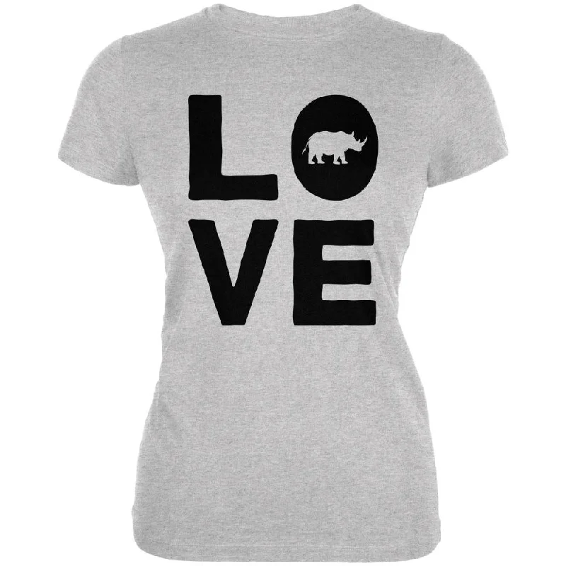 High-Fashion T-ShirtsRhino Love Juniors Soft T Shirt