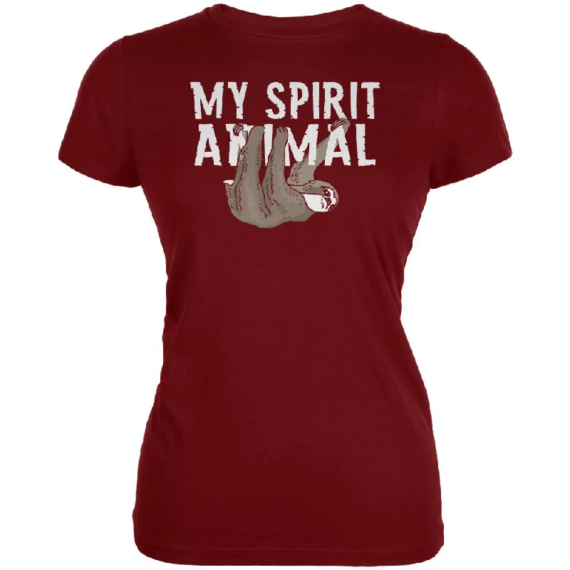 Festival T-ShirtsSloth is My Spirit Animal Juniors Soft T Shirt