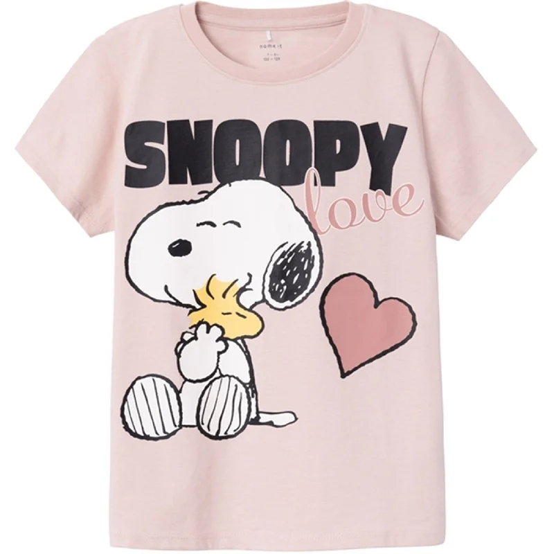 Streetwear T-ShirtsName it Sepia Rose Nanni Snoopy T-Shirt Noos