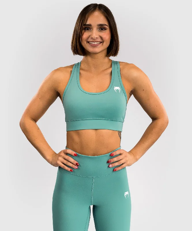 Linen T-ShirtsVenum Essential Women's Medium Impact Sports Bra - Aqua Green