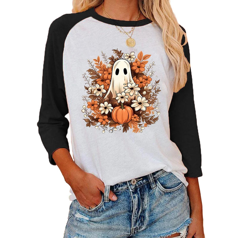 Sleep T-ShirtsTrick-or-Treat Trove Raglan T-Shirt