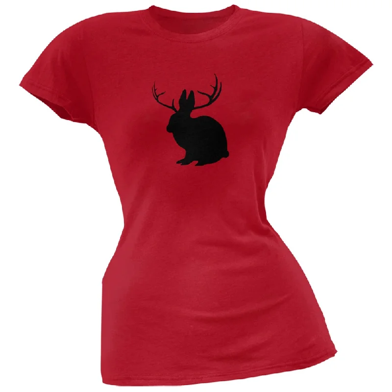 Outdoor T-ShirtsJackalope Red Soft Juniors T-Shirt