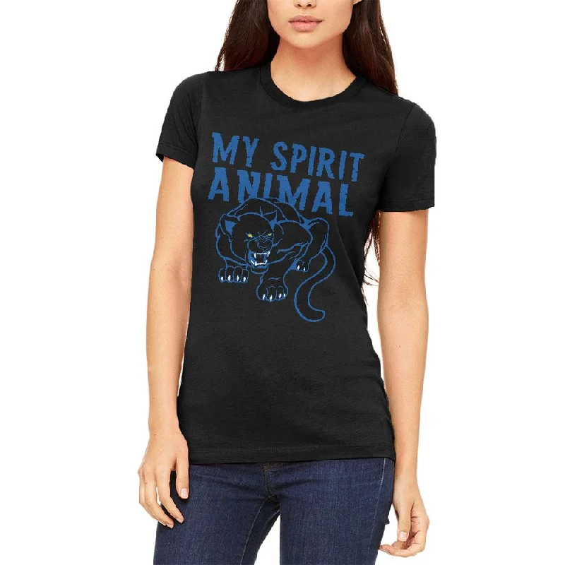 Embellished T-ShirtsMy Spirit Animal Black Panther Juniors Soft T Shirt