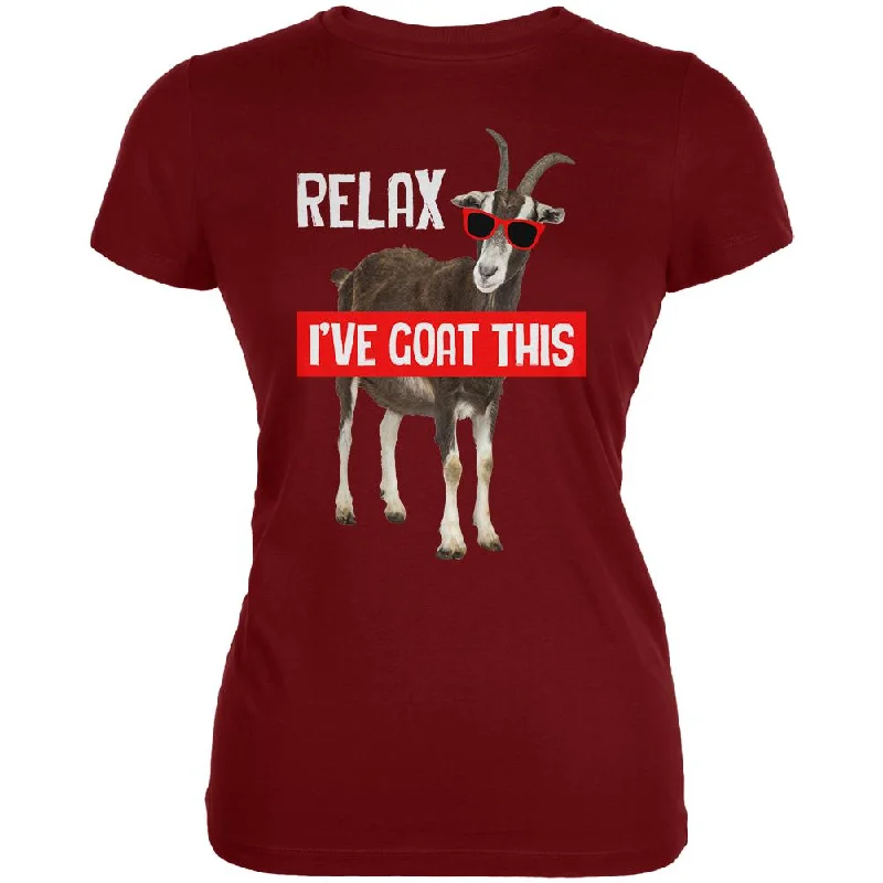 Branded T-ShirtsRelax I've Goat Got This Juniors Soft T Shirt