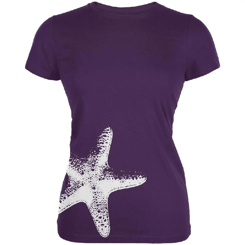 Collaborative T-ShirtsStarfish Juniors Purple T-Shirt