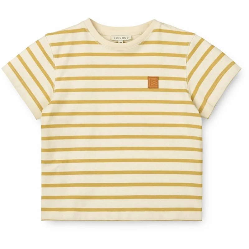 Thermal T-ShirtsLiewood Y/D Stripe Creme De La Creme/Crispy Corn Sixten Stripe T-shirt