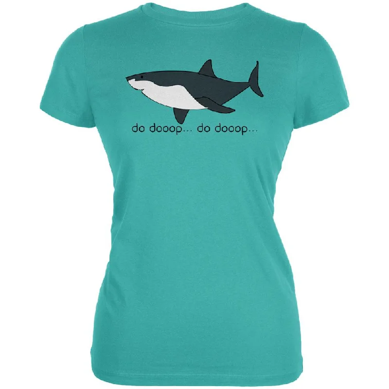 Boat Neck T-ShirtsGreat White Shark Suspense Cute Juniors Soft T Shirt