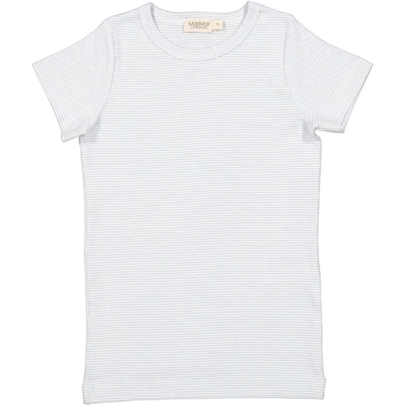 Tasseled T-ShirtsMarMar Modal Fine Rib Fresh Air Stripe Tago T-shirt