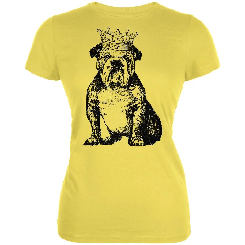 Logo T-ShirtsBulldog Crown Juniors Soft T Shirt