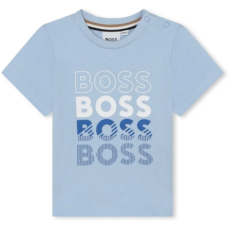 Branded T-ShirtsHugo Boss Pale Blue T-shirt