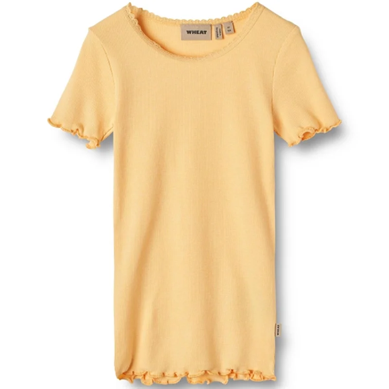 Cycling T-ShirtsWheat Pale Apricot Rib T-shirt Katie