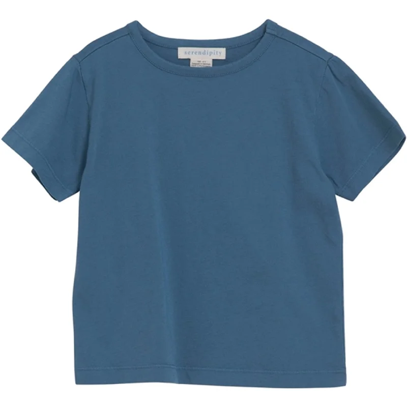 Asymmetrical T-ShirtsSerendipity Pale Blue Jersey T-shirt