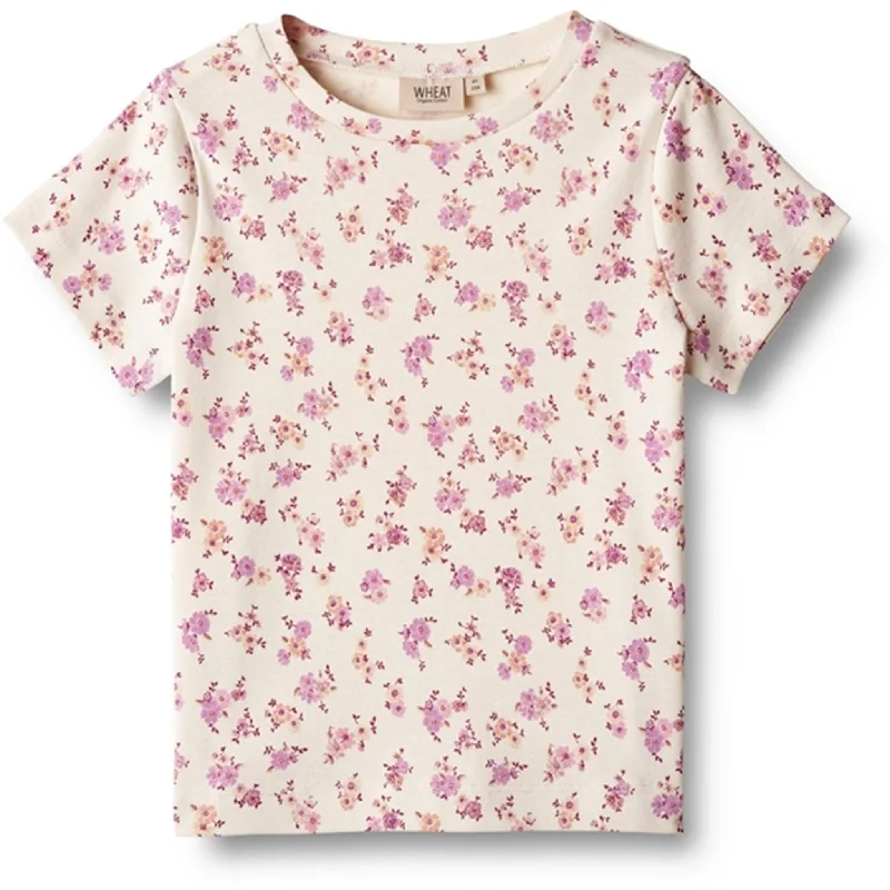 Camping T-ShirtsWheat Shell Flowers T-shirt Manna