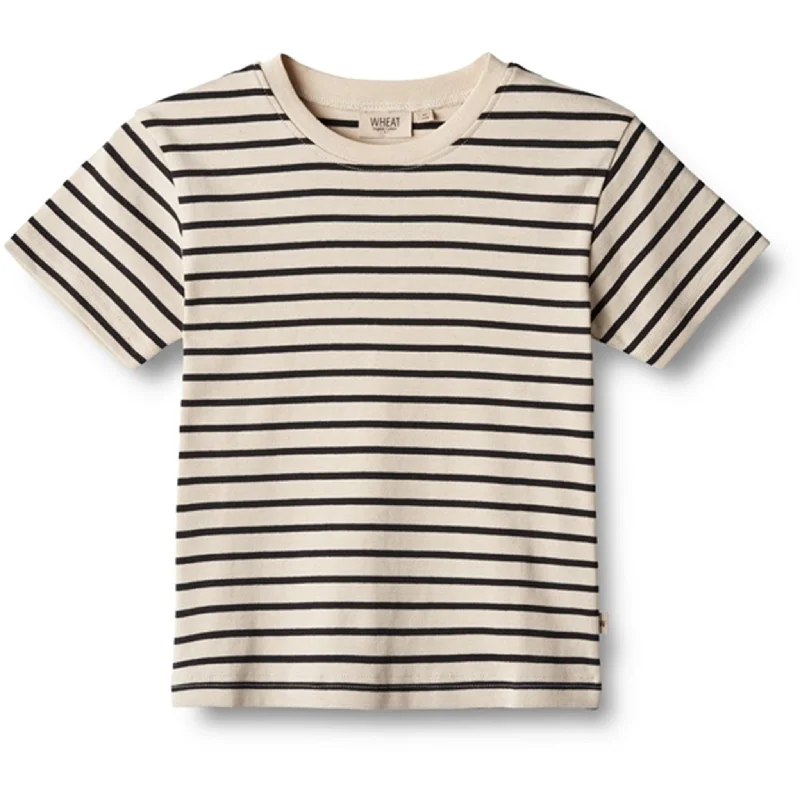 UV-Protection T-ShirtsWheat Navy Stripe T-shirt Fabian