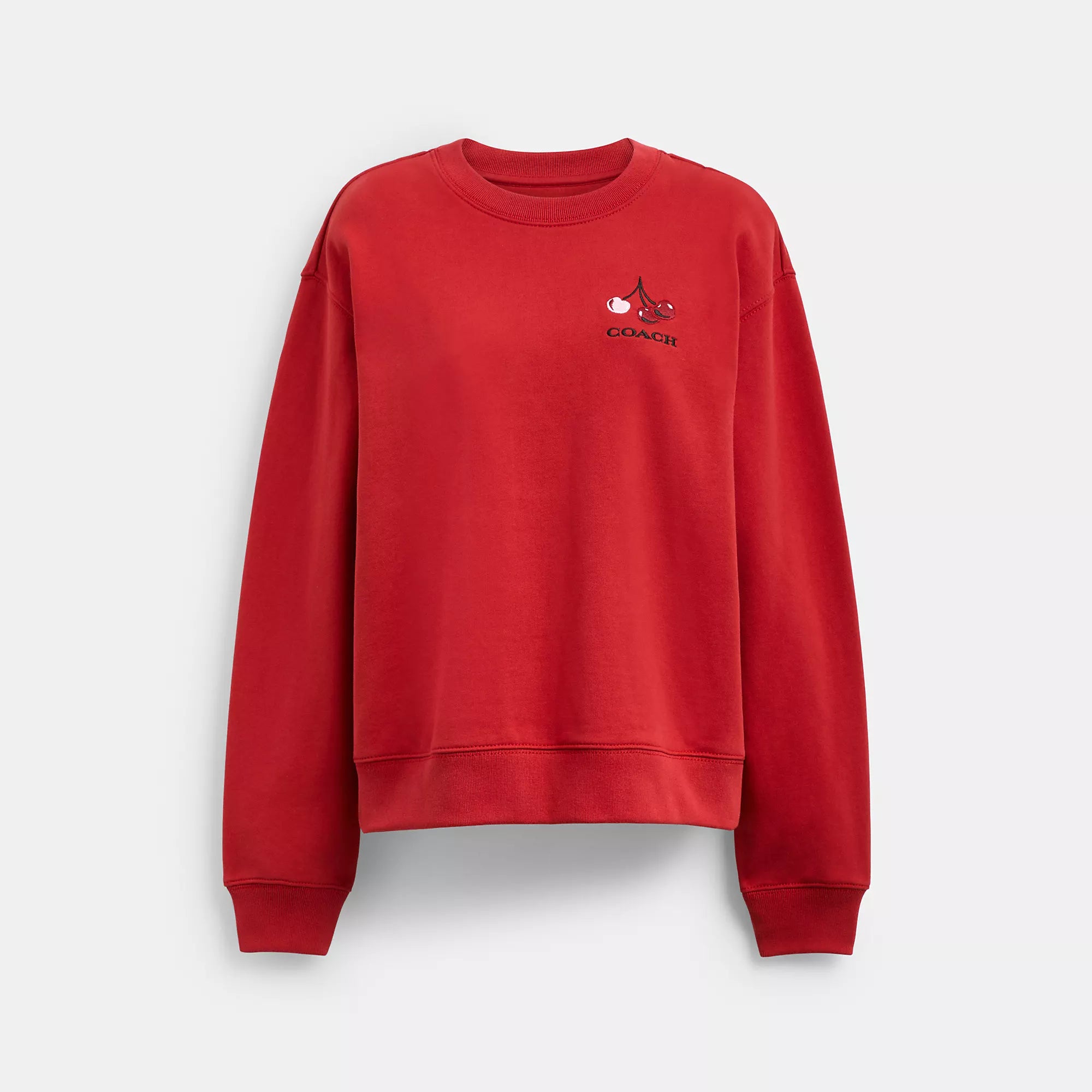 Coach Outlet Cherry Crewneck Sweatshirt