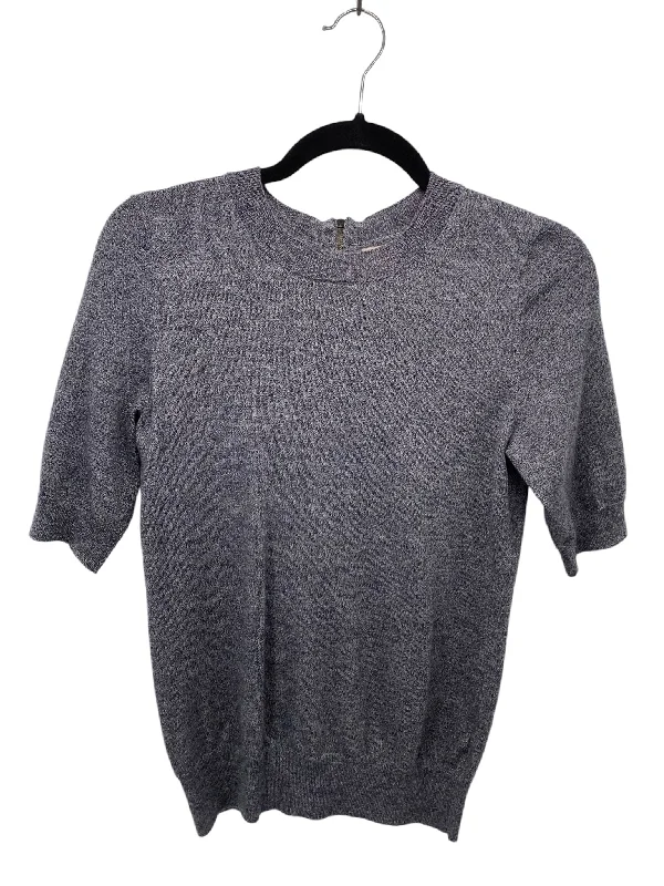 Banana Republic Misses Size Medium Grey SS BlouseGym Shirts