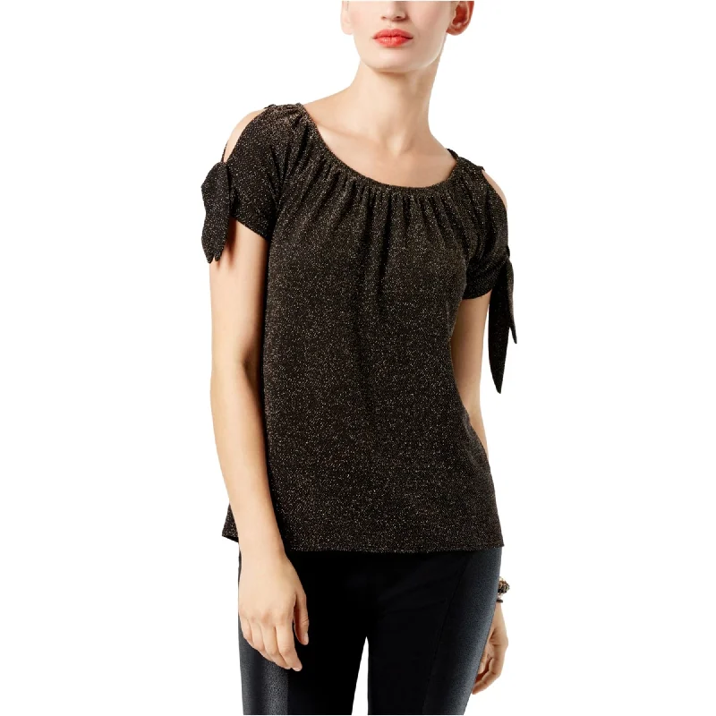 I-N-C Womens Cold Shoulder Peasant BlouseArtist Shirts