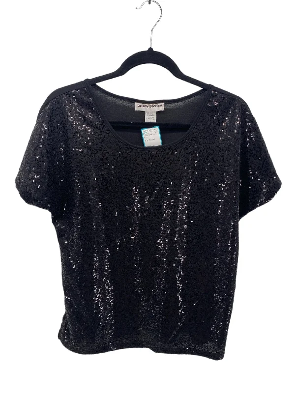 It's SO You Boutique Misses Size Medium Black SS BlouseLounge Shirts