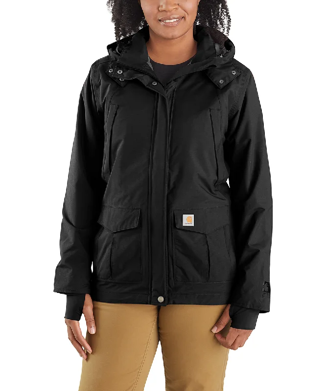 Carhartt Women's Waterproof Shoreline Jacket - BlackCollaborative Jackets