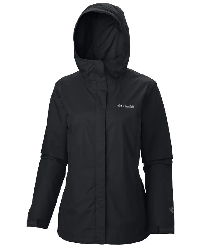 Columbia Women’s Arcadia II Waterproof Rain Jacket - BlackTrench Coats