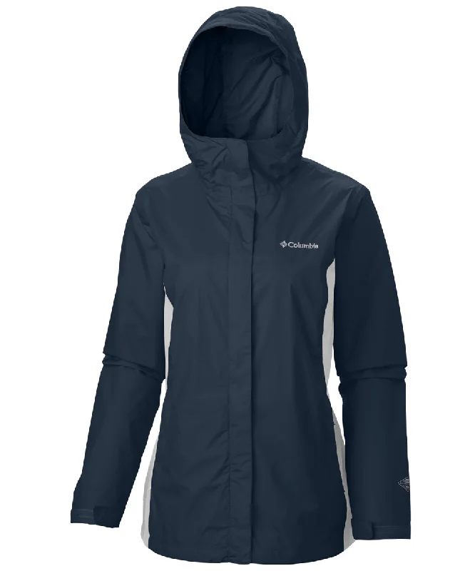 Columbia Women’s Arcadia II Waterproof Rain Jacket - Columbia NavyPuffer Jackets