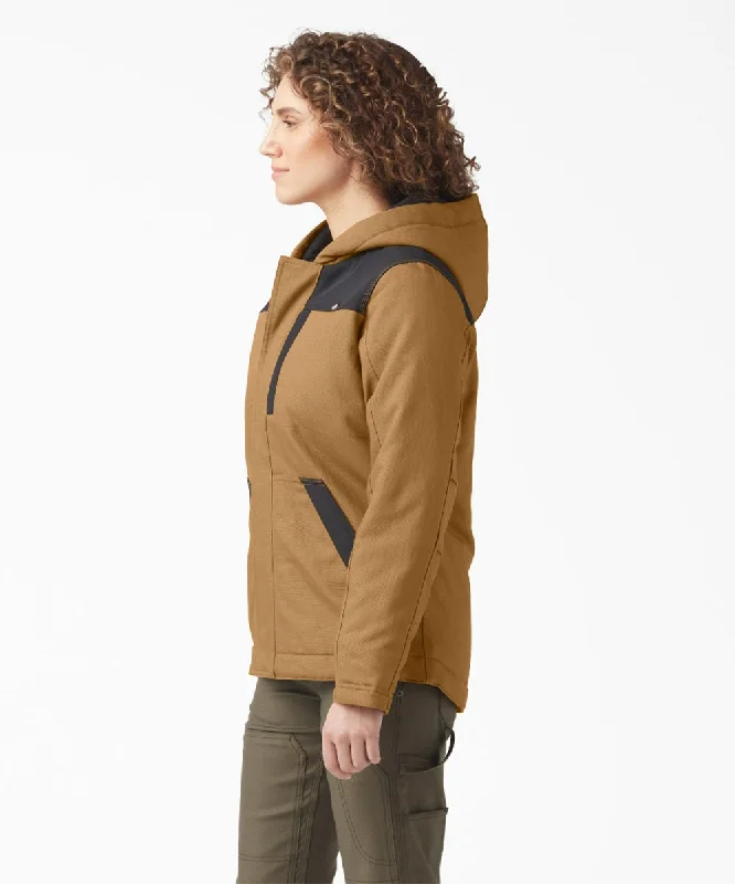 Dickies Women's Duratech Renegade Jacket - Brown DuckReflective Jackets