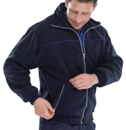 Endeavour Lined Heavyweight micro Fleece Jacket 360Gsm - EN Beeswift WorkwearTasseled Jackets