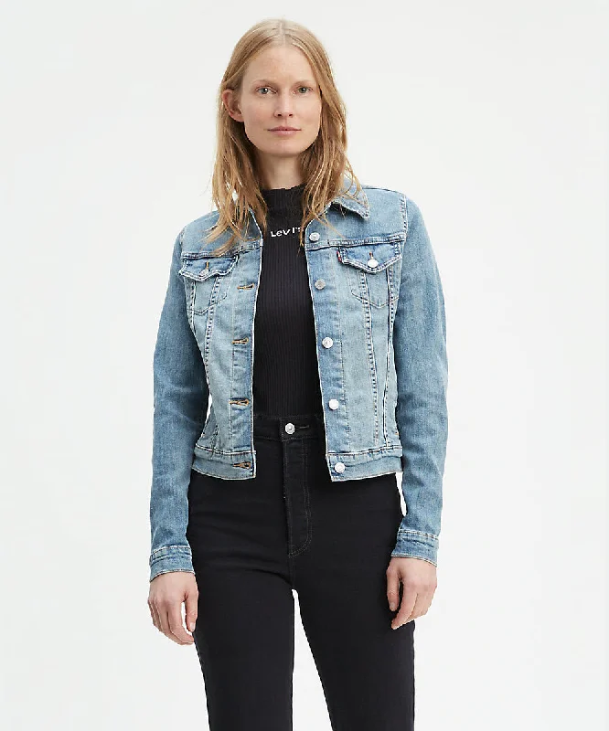 Levi's Women's Original Trucker Jacket - Light StonewashOutdoor Jackets