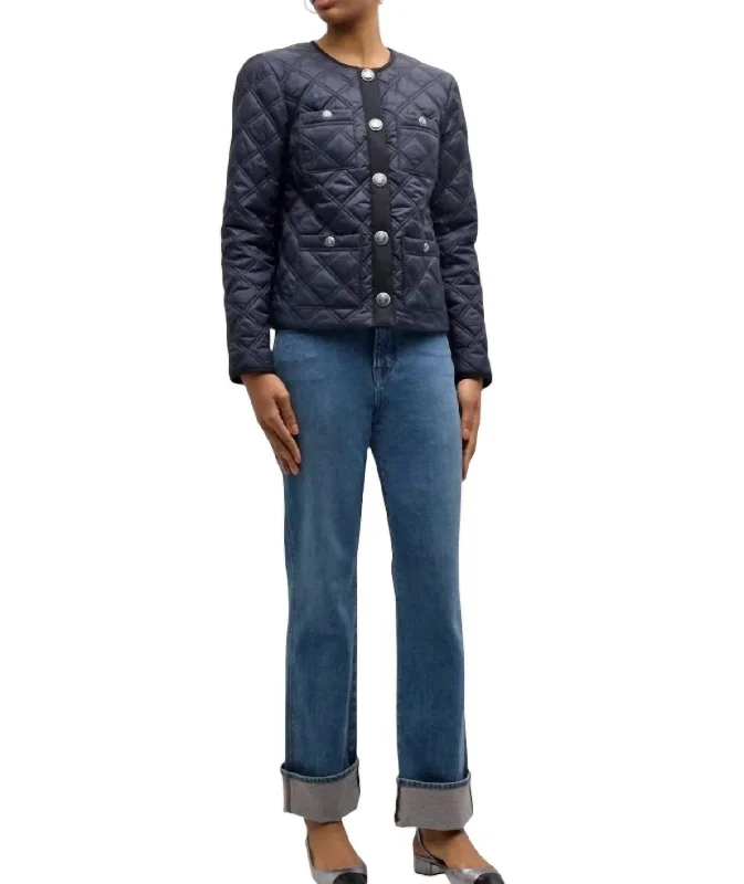 Shalia Jacket In NavySheer Jackets