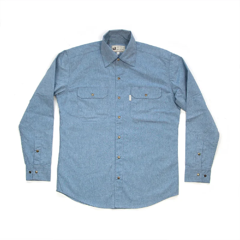 Witham Work Shirt - ChambrayHemp Jackets