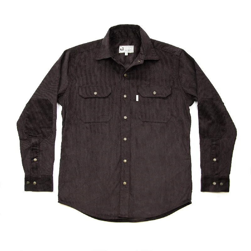 Witham Work Shirt - Chocolate CorduroyThermal Jackets