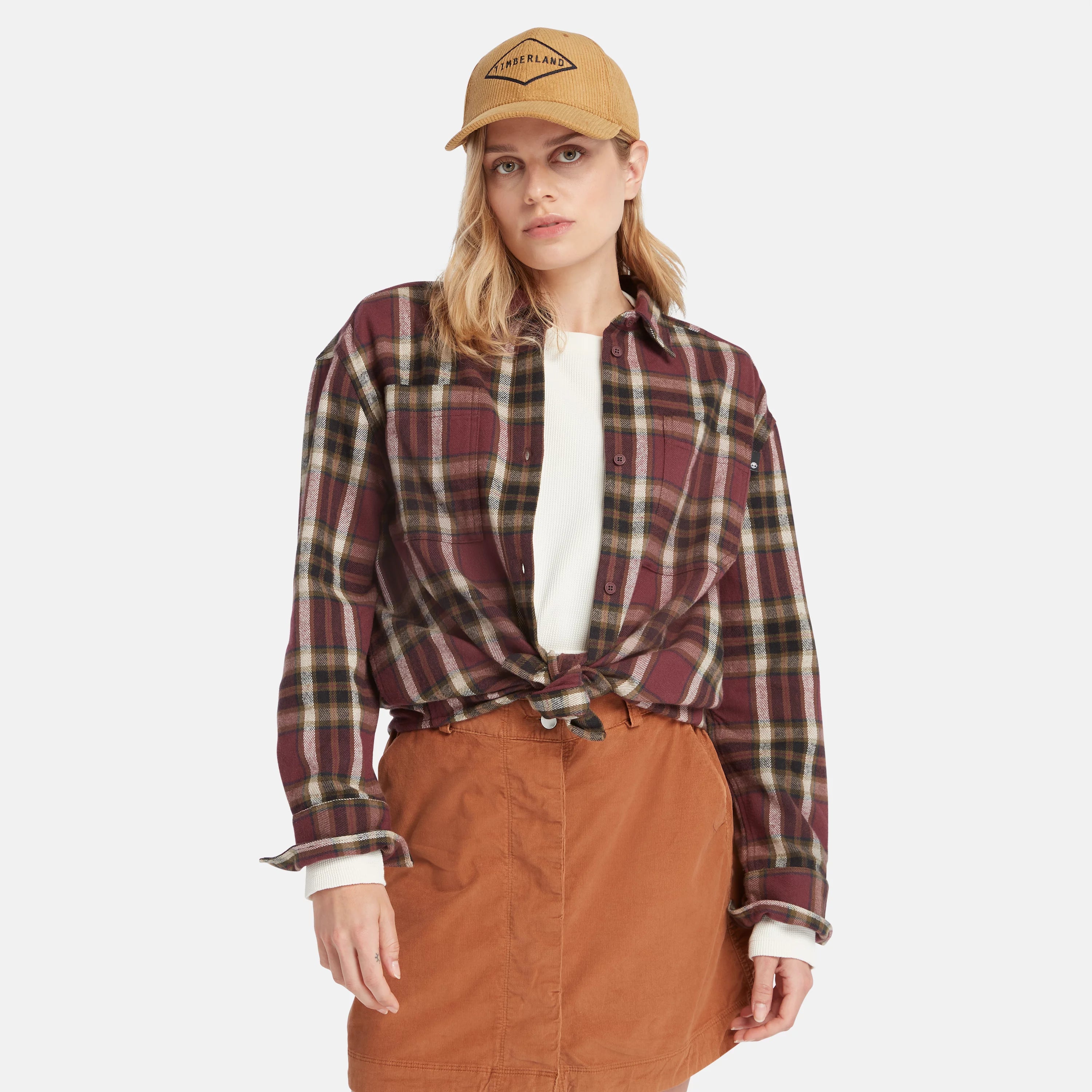 Women’s Flannel OvershirtSkateboard Jackets