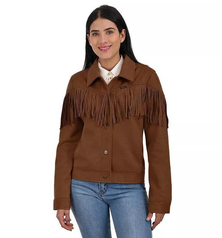 Wrangler Women's Western Style Fringed JacketFormal Jackets