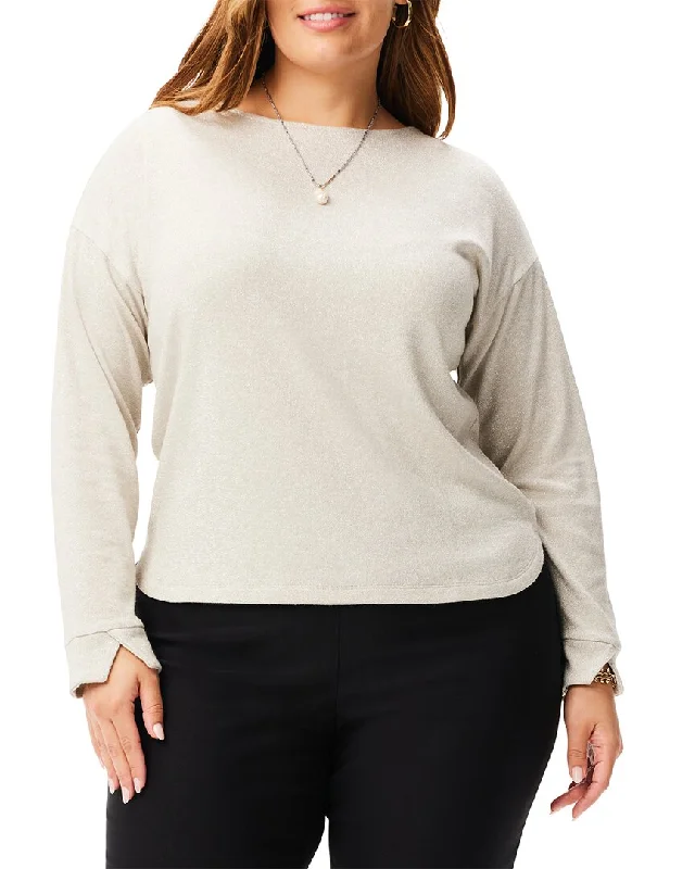 Mohair Knit TopsNic+Zoe Plus Everyday Sparkle Top