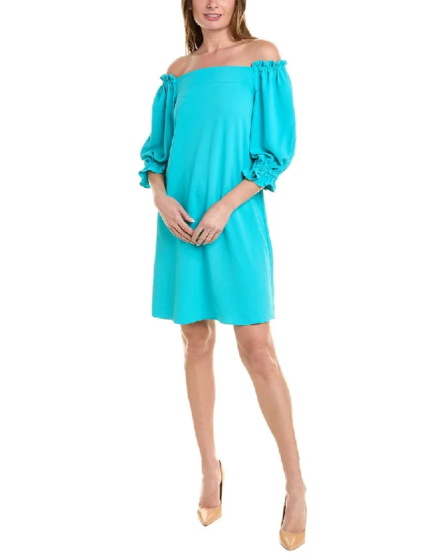 Designer Knit TopsJoseph Ribkoff Off-Shoulder Tunic