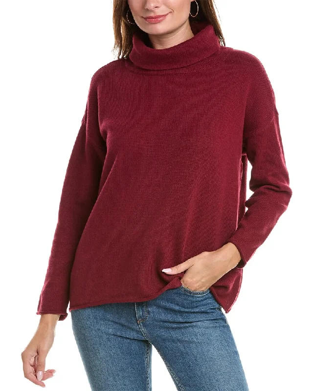 Ribbed Knit TopsEileen Fisher Petite Cashmere-Blend Tunic