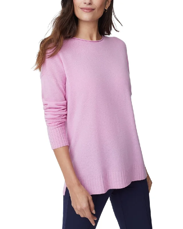 Lace-Up Knit TopsJ.Mclaughlin Yvette Cashmere Sweater