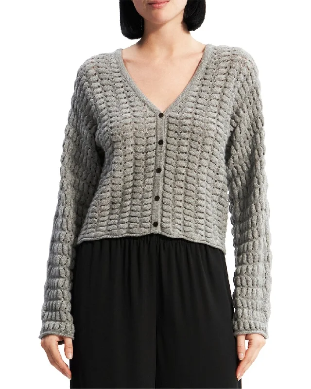 French Terry Knit TopsTheory Wool & Cashmere-Blend Hanelee Sweater