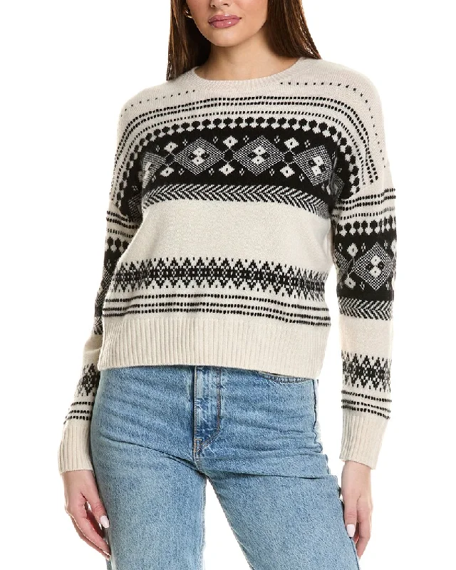 Performance Knit TopsDesign History Fairisle Cashmere Sweater