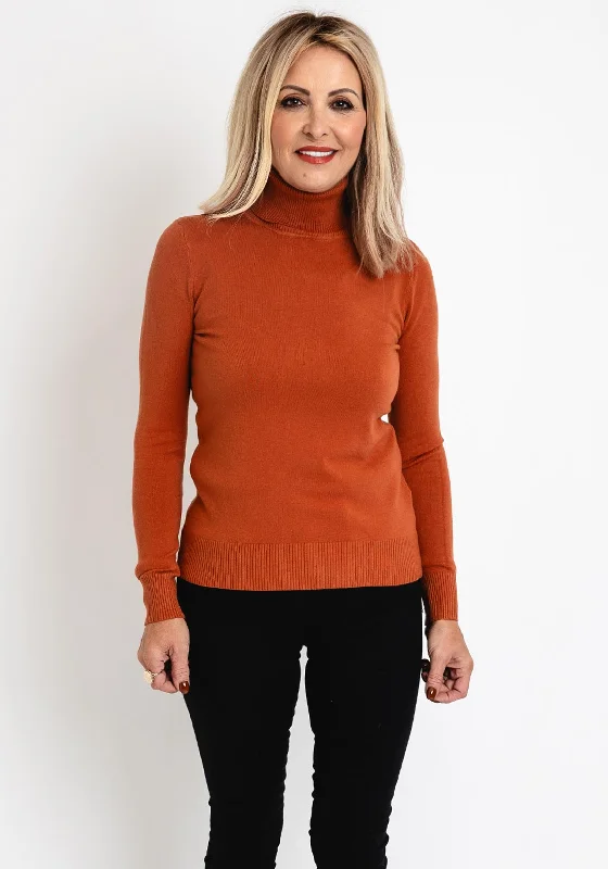 Serafina Collection Light Knit Sweater, CamelKnitted Shirt